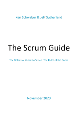 scrum guide 2020