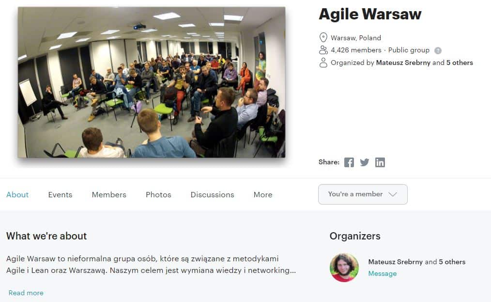społeczność scrum masterów