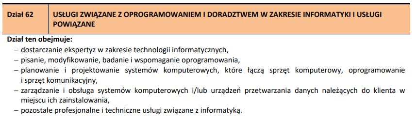 usługi oprogramowanie