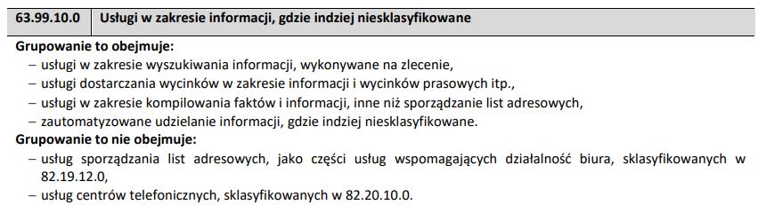 inne usługi
