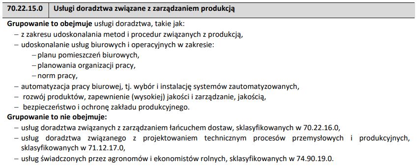 zarządzanie produkcją