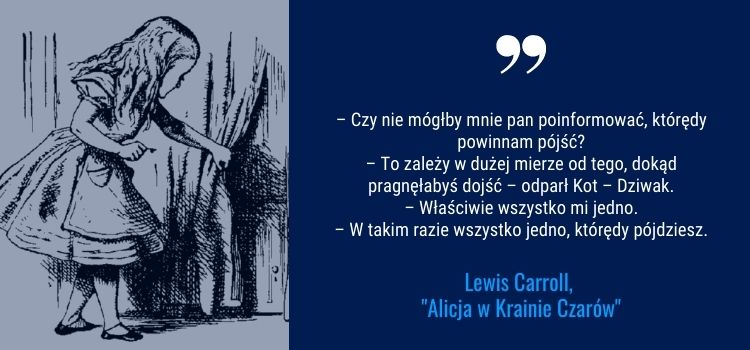 cel sprintu analogia alicja
