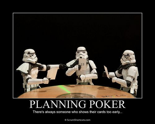 planning poker meme