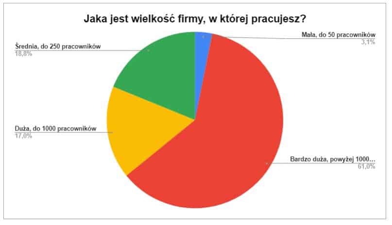 wielkość firm dla scrum mastera